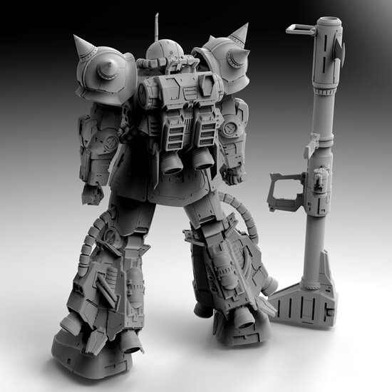 SH Studio x GM Dream PG Zaku II Shin Matsugane GK of Bazooka