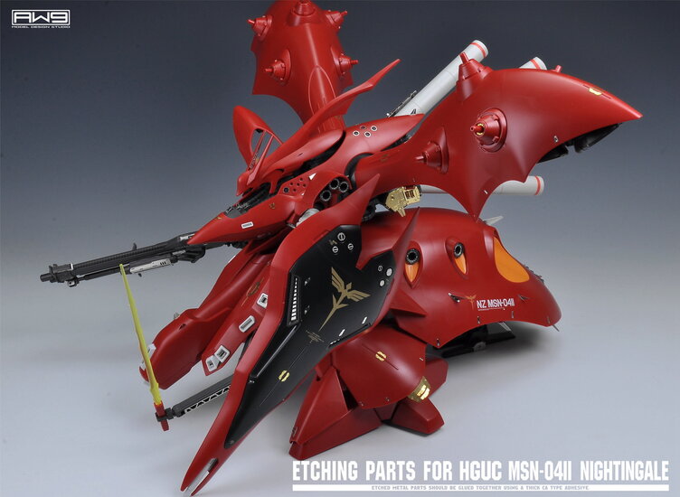 Madworks S29 HG Nightingale MSN-04-II Body &amp; Details Set