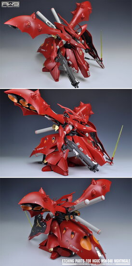 Madworks S29 HG Nightingale MSN-04-II Body &amp; Details Set