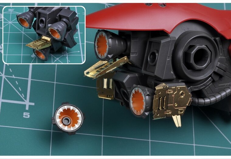 Madworks S30 HG Nightingale MSN-04-II Boosters &amp; Details Set