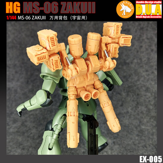 Anubis EX005 HGUC MS-06 Zaku II Multifunctional Backpack