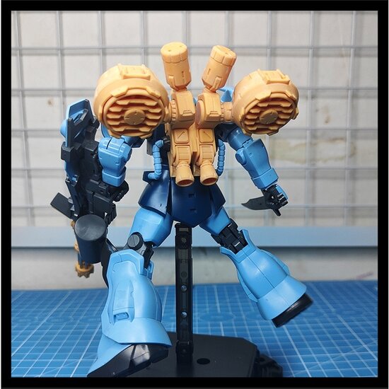 Anubis EX003 HG MS-07B-3 Gouf Custom Backpack + Base