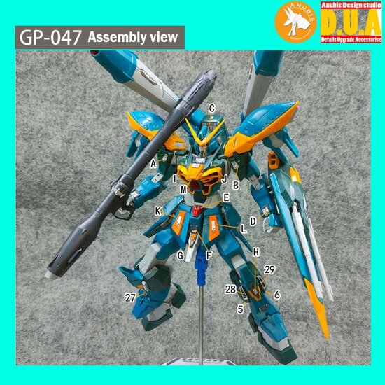 Anubis GP047 FM Calamity GAT-131 Detail Set