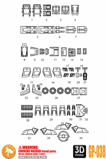 Anubis GP038 RG RX-178 MK-II Detail Set