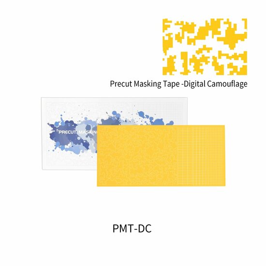 DSPIAE Precut Masking Tape PMT 6 Soorten