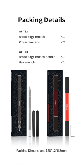 DSPIAE Broad Edge Broach AT-TSA