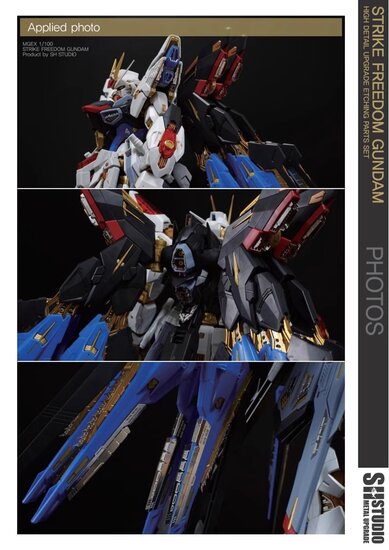 SH Studio MGEX ZGMF-X20A Strike Freedom Gundam Set SHEU032