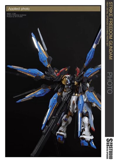 SH Studio MGEX ZGMF-X20A Strike Freedom Gundam Set SHEU032