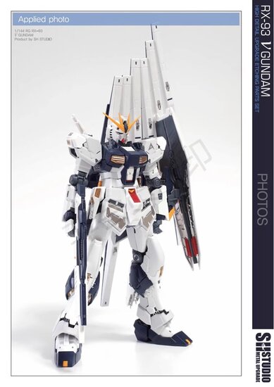 SH Studio RG RX-93 Nu Gundam Set SHEU031