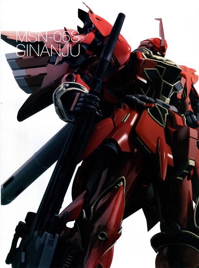 SH Studio x GM Dream PG MSN-06S Sinanju (Deluxe version) Dress-Up Kit