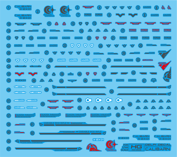 Delpi-Decal HG Calibarn Normaal