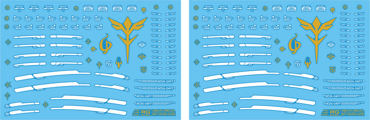 Delpi-Decal RG Sazabi Fukuoka Expansion Normaal