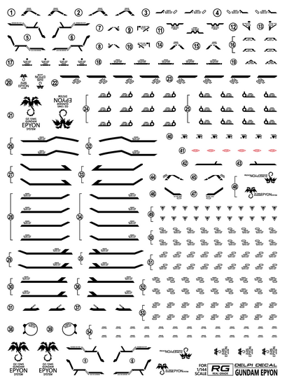 Delpi-Decal RG Epyon Normaal