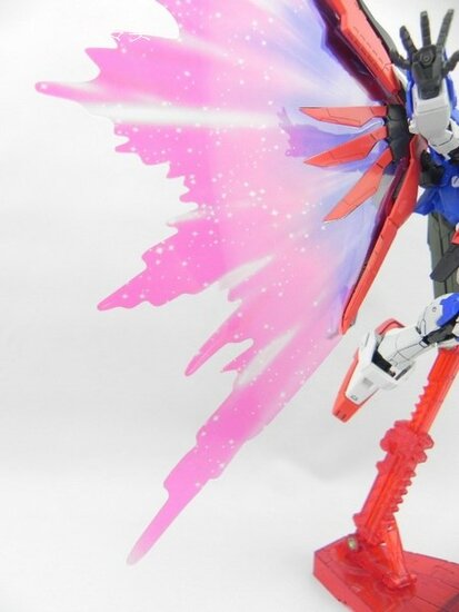 EW RG Destiny Gundam Plastic Wing Effect Parts