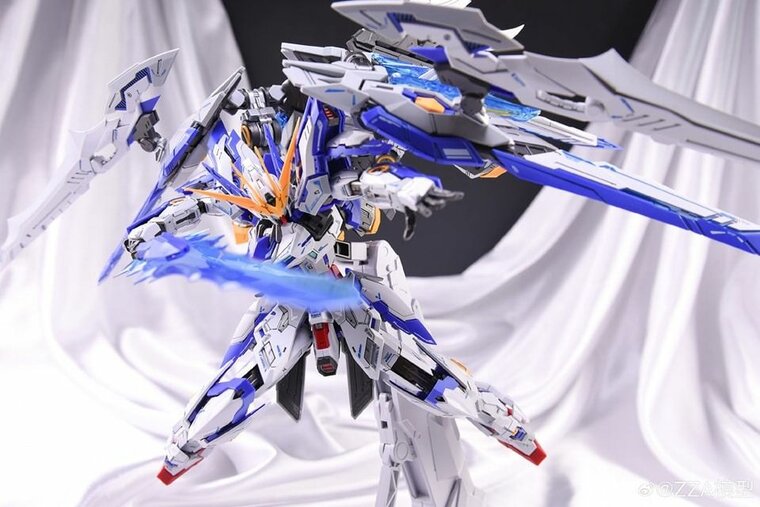 1/100 ZZA Model Blue Flame CH-01 (Deluxe Version)