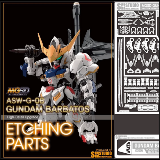 SH Studio MGSD ASW-G-08 Barbatos Gundam Set SHEU037