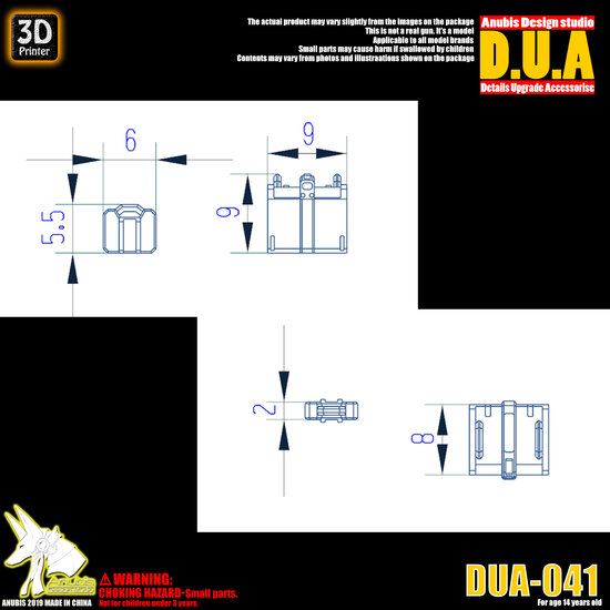 1/100 Anubis DUA-041 Astronauten Space Crew