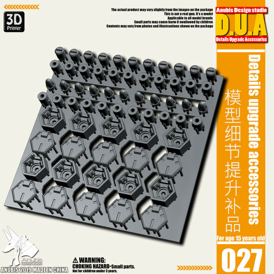 Anubis DUA-027 Missile Pod Detail Upgrade Accessories