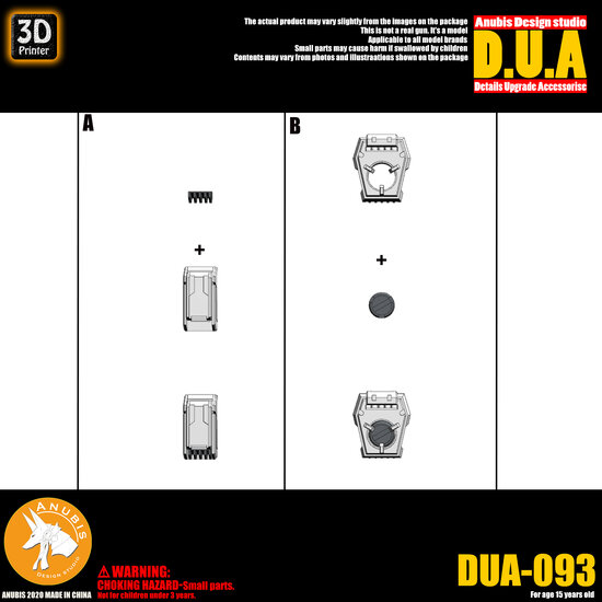 Anubis DUA-093 Detail Upgrade Accessories