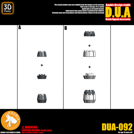 Anubis DUA-092 Thrusters Detail Upgrade Accessories