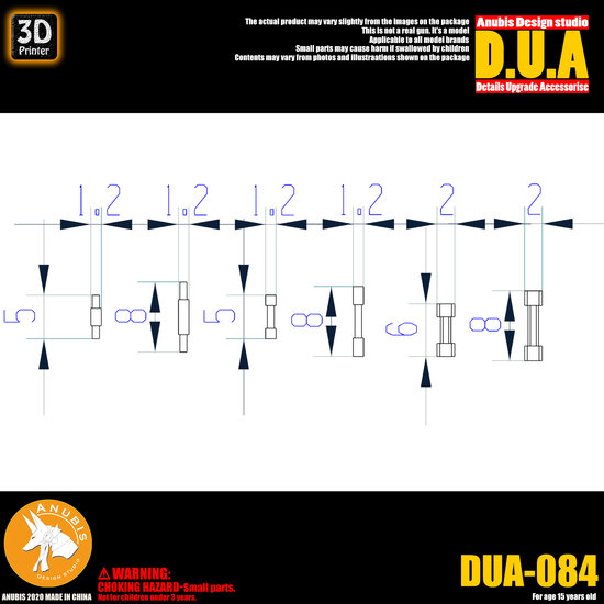 Anubis DUA-084 Detail Upgrade Accessories