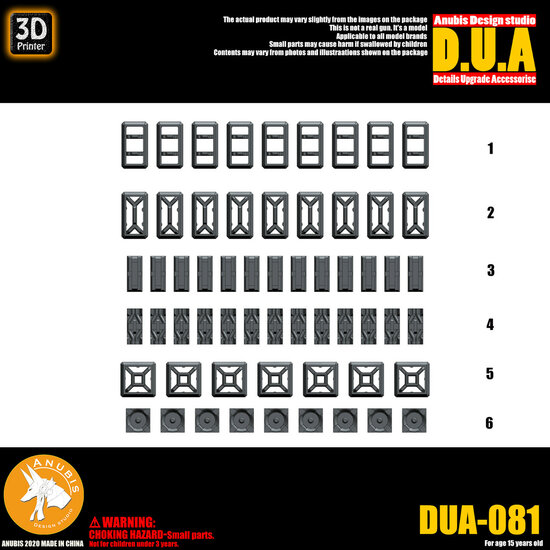 Anubis DUA-081 Detail Upgrade Accessories