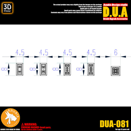 Anubis DUA-081 Detail Upgrade Accessories