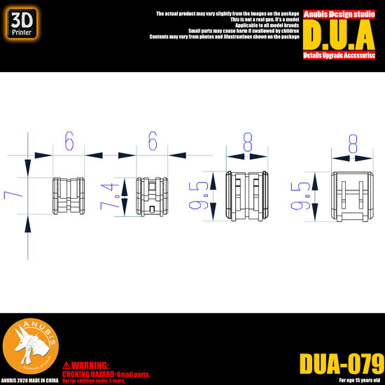 Anubis DUA-079 Detail Upgrade Accessories