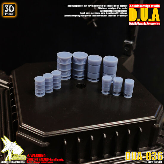 Anubis DUA-036 Diorama Barrels