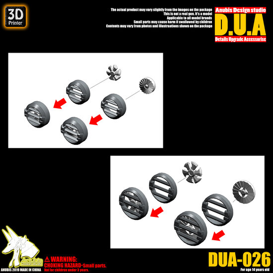 Anubis DUA-026 Detail Upgrade Accessories