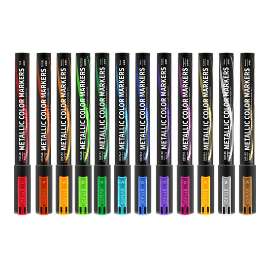 DSPIAE MKA Super Metallic Color Markers Olie Basis