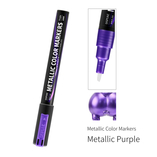 DSPIAE MKA Super Metallic Color Markers Olie Basis