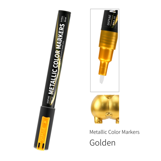 DSPIAE MKA Super Metallic Color Markers Olie Basis