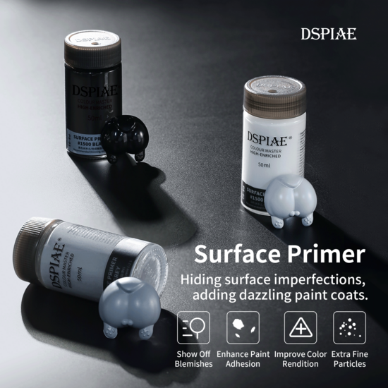 DSPIAE Acrylic Surface Primer Grey 50ml APS-03