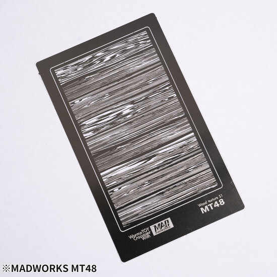 Madworks Woodgrain Texture S1 Painting Stencil MT-49