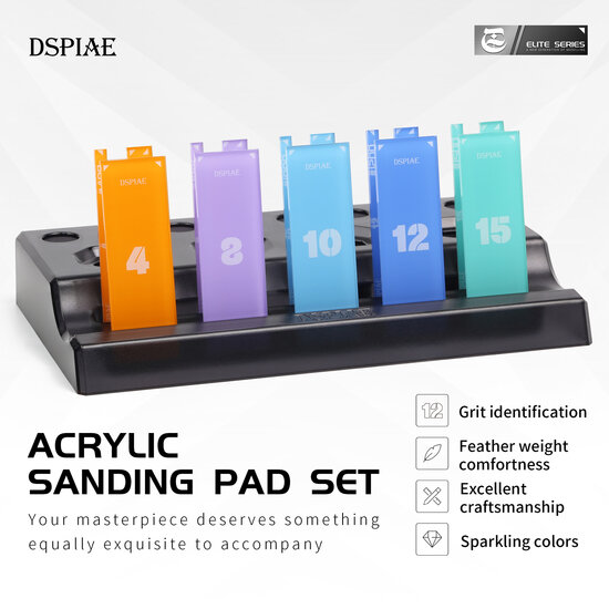 DSPIAE Acrylic Sanding Pad Set PT-SP