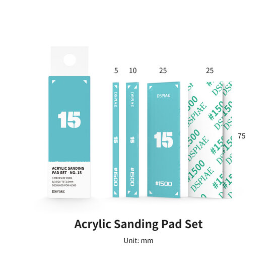 DSPIAE Acrylic Sanding Pad Set PT-SP