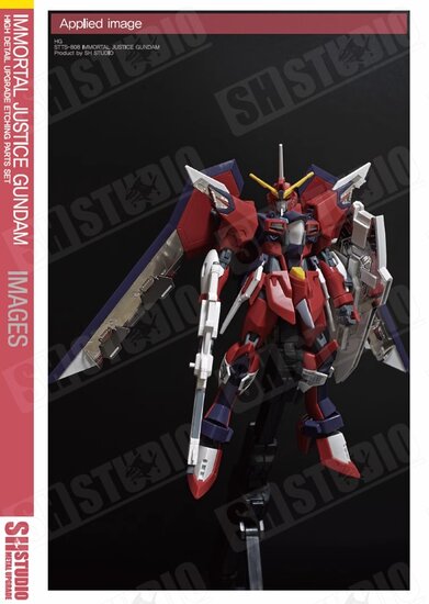 SH Studio HG Immortal Justice Gundam SHEU040 Photo Etch Set