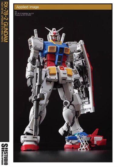 SH Studio RG RX-78-2 Gundam Ver.2.0 SHEU043 Photo Etch Set