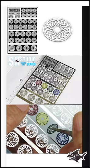 SH Studio Thruster Etching Series SHMX19 C005