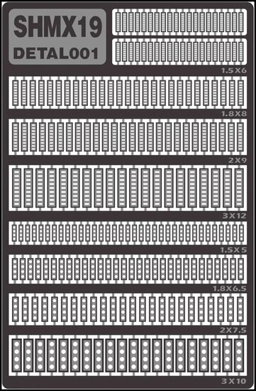 SH Studio Universal Etching Series SHMX19 F001