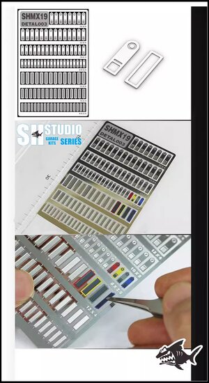 SH Studio Universal Etching Series SHMX19 F003