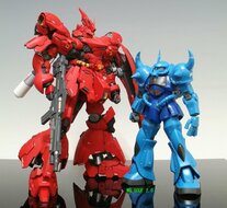 1/100 SuperG MG Sazabi Formania GMG Dress-up Kit