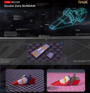 1/100 Maniac Studio MG ZZ Gundam Dress-up Kit