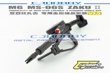 CJ Hobby MG Zaku II MS-06S Metal Set V3.0 10 Opties