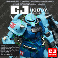 CJ Hobby MG Gouf Tiger Metal Set Rood/Goud/Blauw 9 Opties