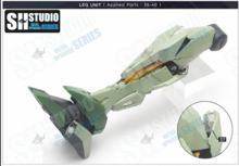 SH Studio Re 1/100 AMX-103 Hamma-Hamma Set SHEU009