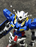 Anubis GP010 MG Exia GN-001 Detail Set