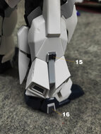 Anubis GP011 MG Sinanju MSN-06S Detail Set