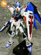 Anubis GP017 MG Freedom ZGMF-10A Detail Set